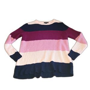 Lane Bryant Striped Sweater Size 14/16